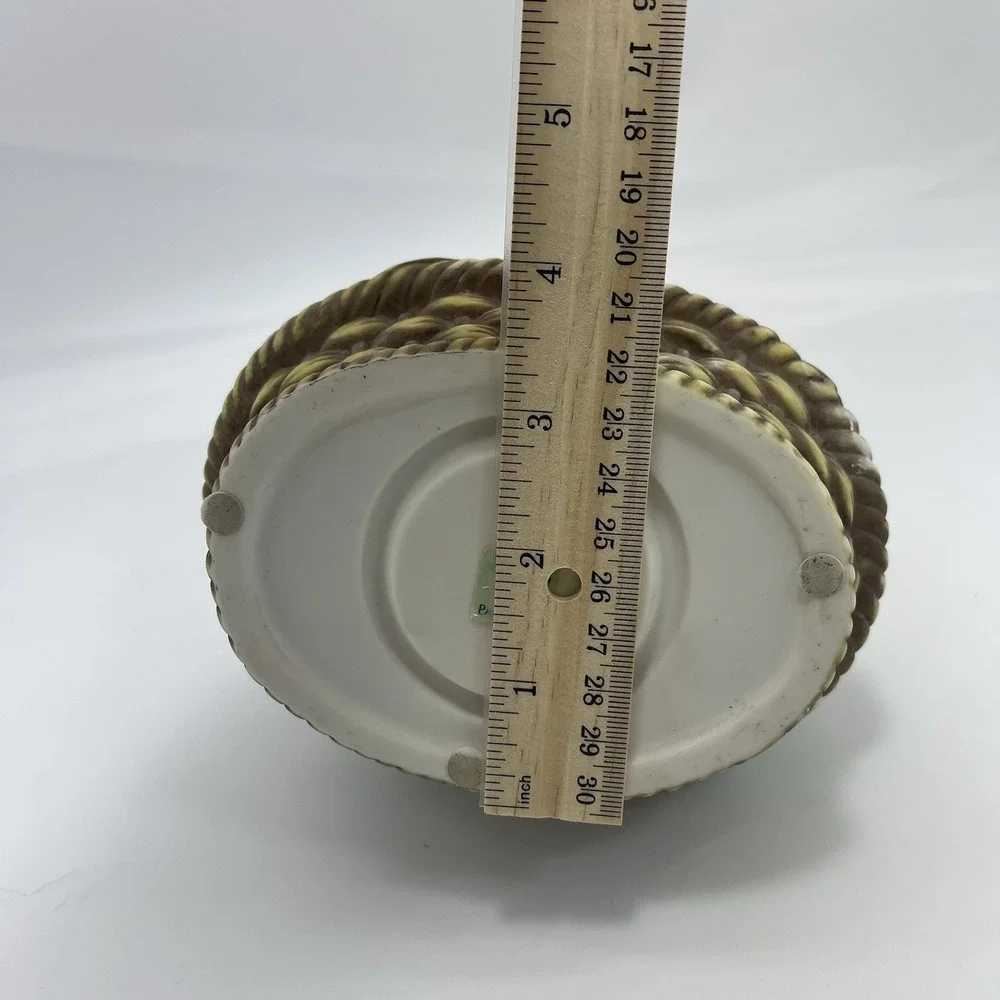 PartyLite Spring Flower Basket Tea Light Votive Candle Holder Easter VIDEO - Picture 9 of 10